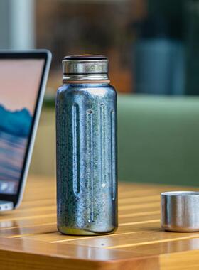 焖大师全钛绅士闷泡杯茶水分离钛杯高档纯钛男女士保温杯MD520T