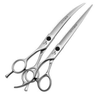 左手玄鸟王者宠物美容剪刀直剪弯剪美容师专业品牌店用套装VG10钢