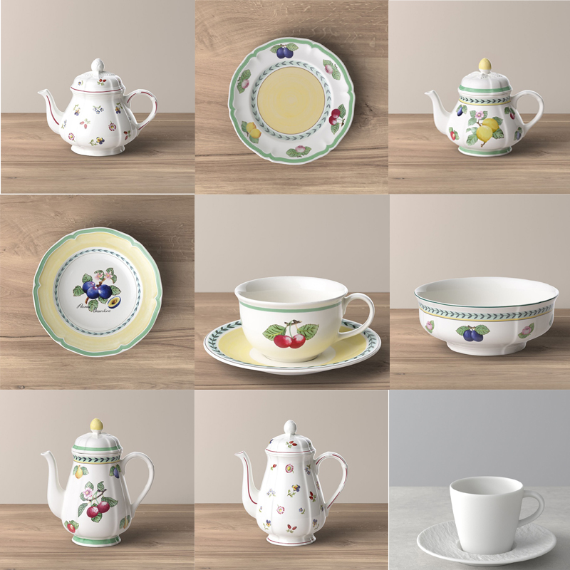 VilleroyBoch平盘陶瓷圆形