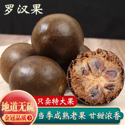 北京同仁堂罗汉果干果大果正品旗舰店胖大海罗汉果茶金银花菊花茶
