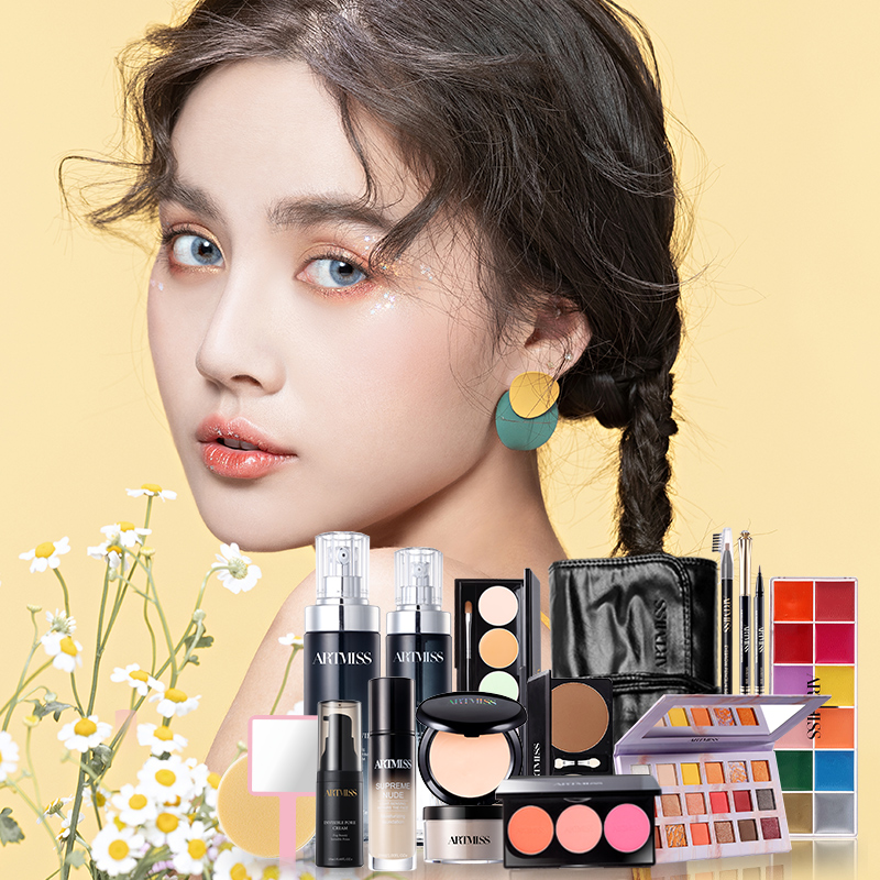唯魅秀初学者化妆品套装全套组合彩妆一套盒淡妆自然女学生新手