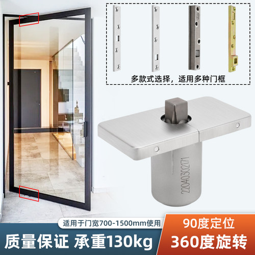 极窄门轴360度旋转轴90度定位