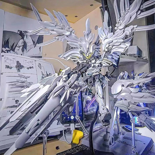 高达MG白雪姬独角兽MB强袭自由沙扎比拼装模型手办机甲玩具摆件