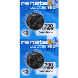 Renata390斯沃琪手表swatch电池原装瑞士石英SR1130SW专用SR936SW纽扣315电子377 SR626SW通用317型号394 329