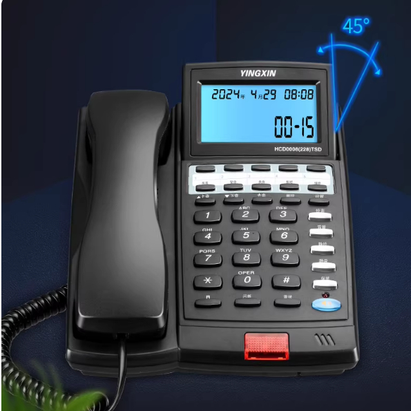 盈信盈信228来电显示电话机办公会议电话座机 有线固定座机
