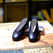 女鞋 小元 北京布鞋 内联升布鞋 牛皮手工镶芯底皮便鞋 时尚 皮鞋 7226A