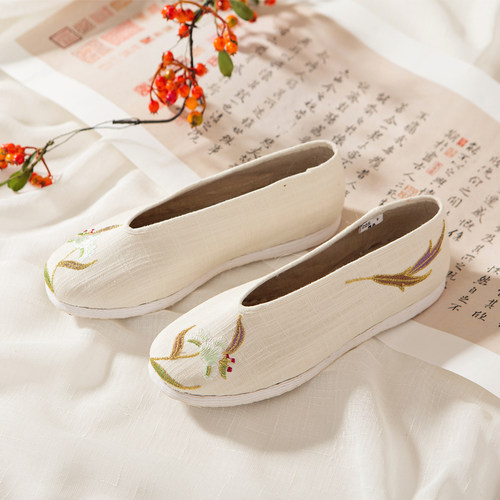 内联升女单鞋如懿传意欢女士布鞋