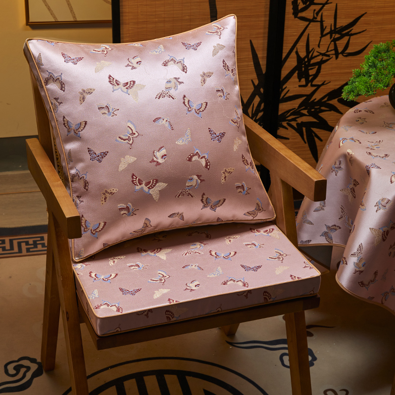 新中式立体抱枕客厅沙发靠背定制