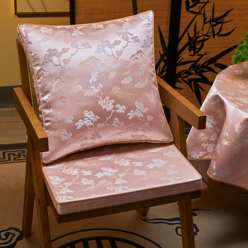 新中式客厅沙发抱枕靠垫定制