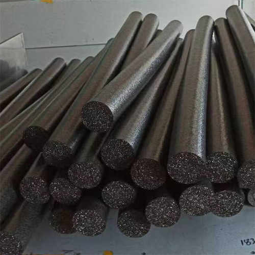 黑色珍珠棉棒泡沫棒海绵道具实心浮力插花空心管泡棉灰色彩色