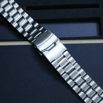 适用卡西欧钢带表链精钢