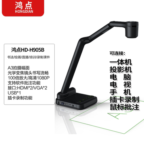 实物展台书法网课直播硬笔书法