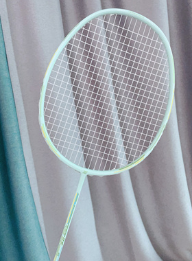 2折零售价600元6U超轻全碳素KLINT卡林F66男女专业羽毛球拍