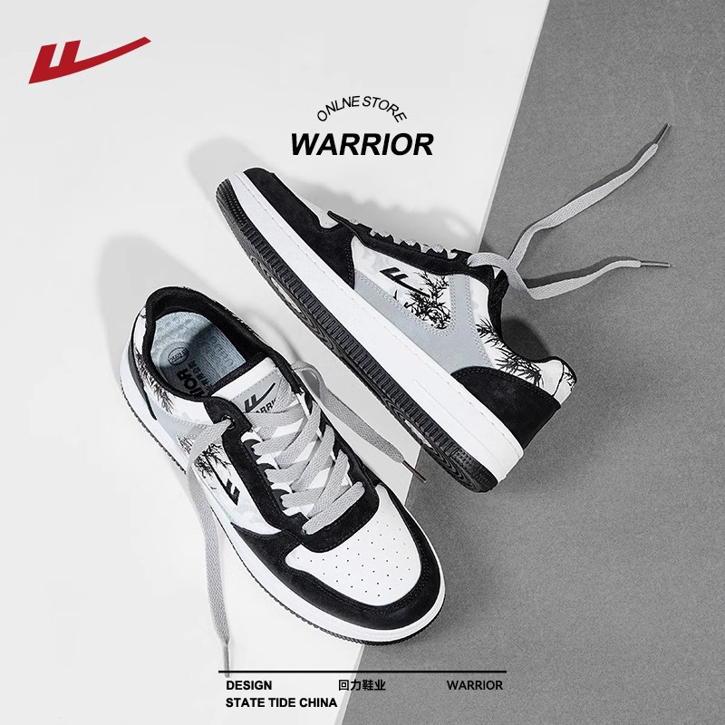 回力国货正品水墨画板鞋