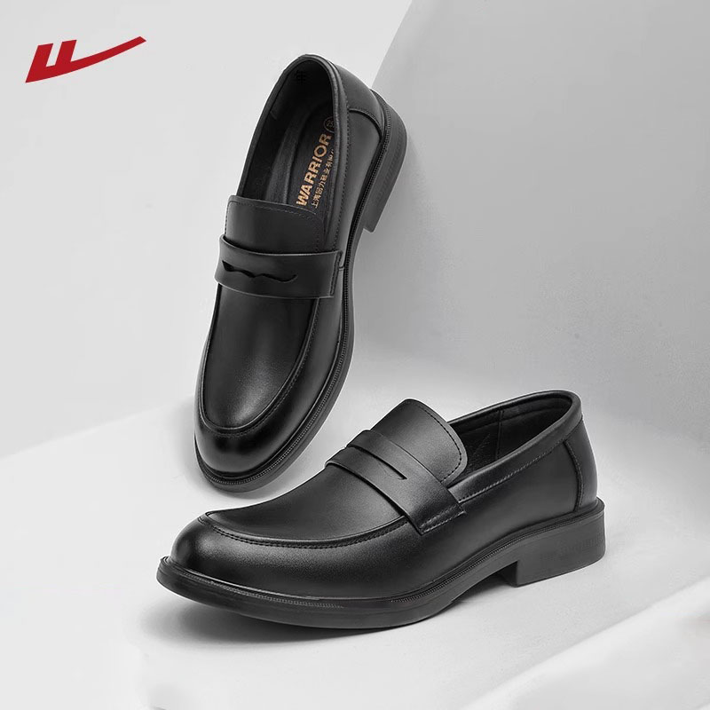 回力经典国货正品一脚蹬休闲皮鞋