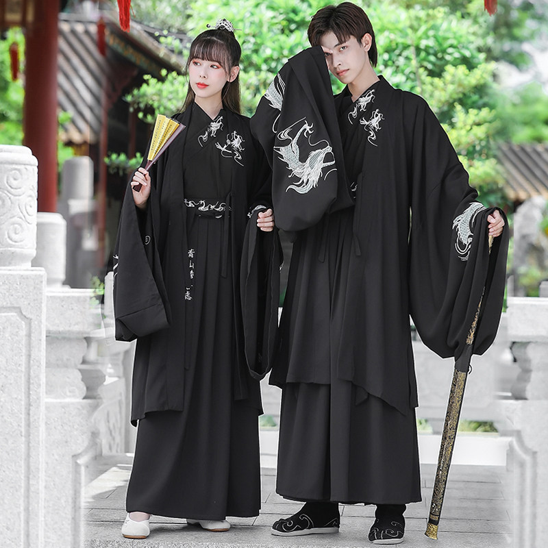 龙年古装伦爱弗汉服大袖衫2024图片