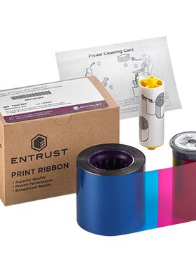 Entrust DS1证卡打印机彩色带DS2/DS3/EM1彩色带525100-001-s086