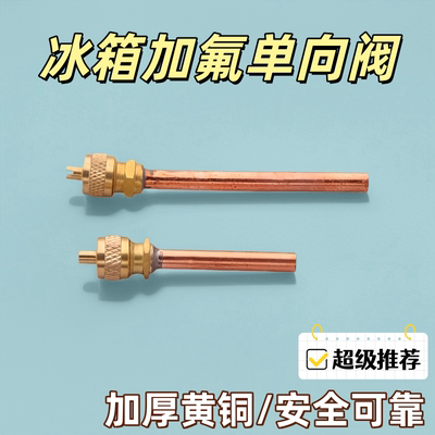 冰箱单向阀加氟嘴加液嘴接头