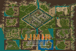 传奇地砖地图素材 百套地图重制版 战纪高清动态地图 GEE/HGE引擎