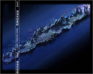 传奇地图素材 天界通道 高清独立地砖 无缝封边 HD205-1