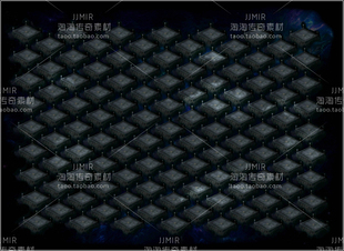 传奇地图素材 天地星空棋局擂台无水印版系列一 带配套脚本