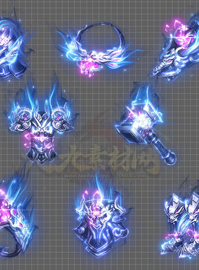 传奇装备素材 大号装备动态内观 无外观 PNG格式 序列帧 TS125-4