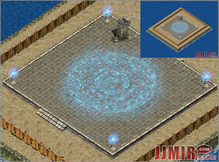 传奇真彩地图素材 对战活动 行会争霸 真彩地图 无缝封边 UZ085