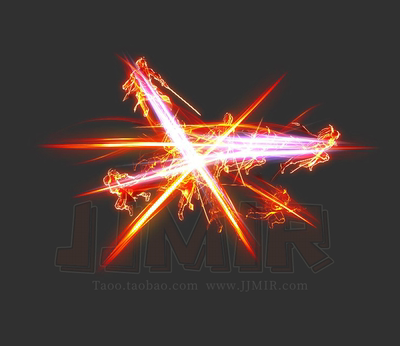 传奇技能素材 藐视一击 暴击术 攻击型技能特效 坐标齐全 JN308