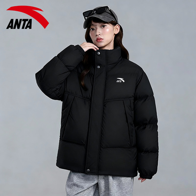 安踏官方旗舰店棉服女面包服