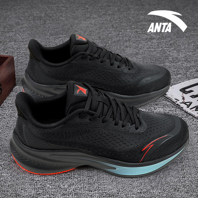 安踏毒刺7代跑步鞋男款专业缓震耐磨2026冬季新款软底官网运动鞋