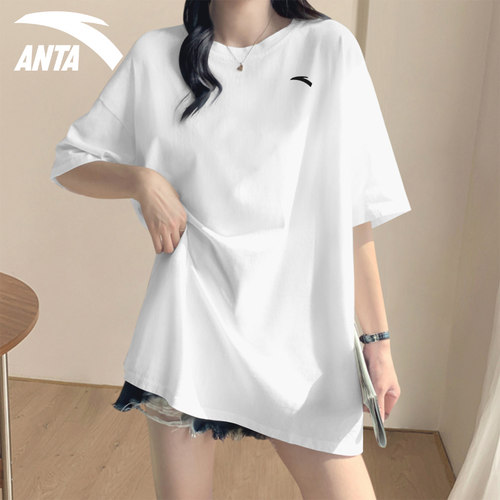 短袖t恤安踏官方旗舰店女正品