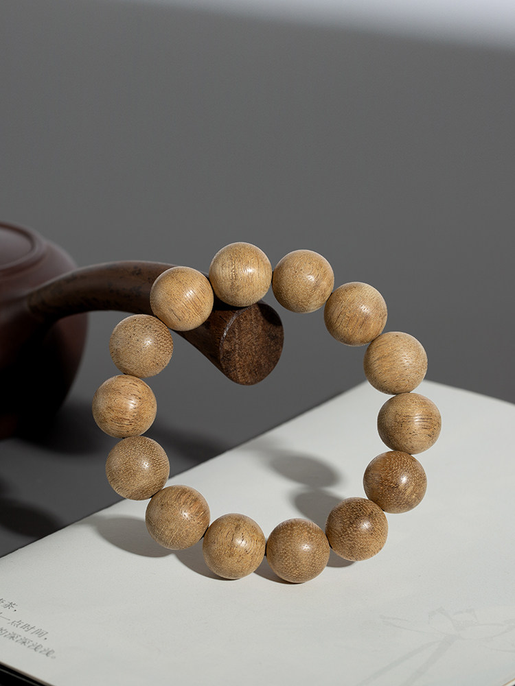 누락된 가격을 선택하세요 초기 천연 서말레이시아 옛 소재 침향 비즈 팔찌 남성용 및 여성용 16MM 싱글 서클 프루티 허니 플로랄 향수