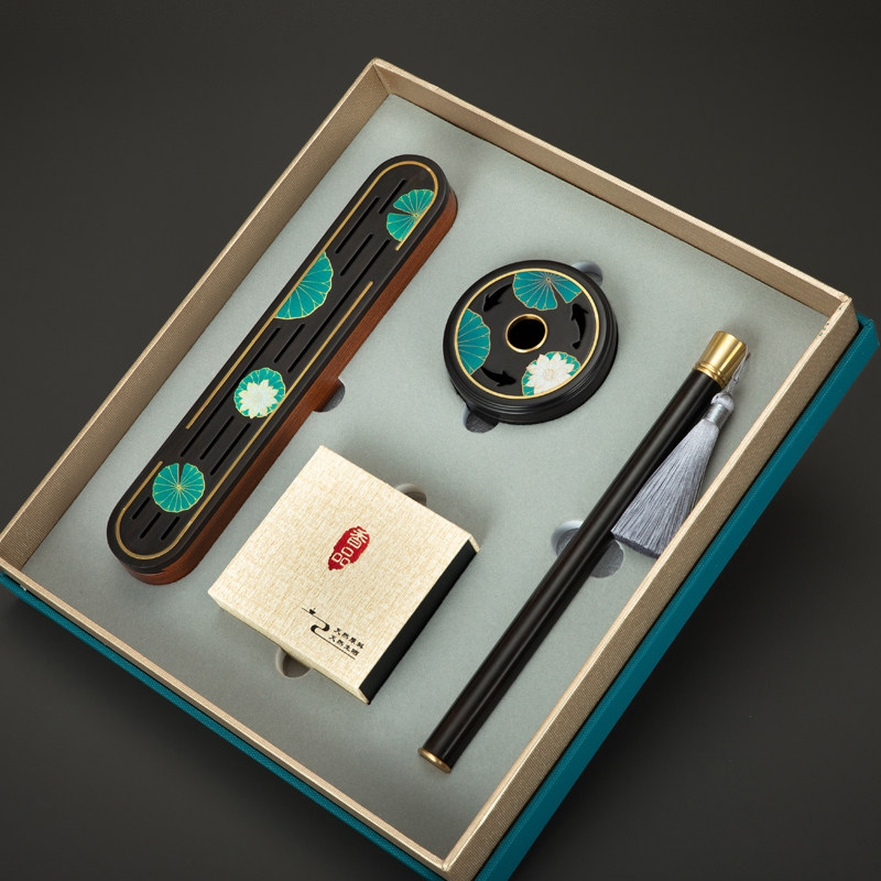 精工黑檀酸枝实木质熏香薰礼盒套组线香炉卧香盒盘香炉沉檀香礼品,家居饰品,香薰炉,淘宝优惠券,粉丝福利购,淘宝优惠卷