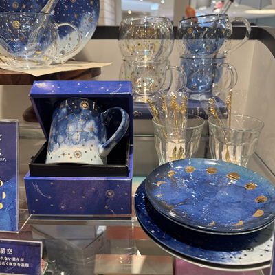 日本本土星空系列陶瓷马克杯