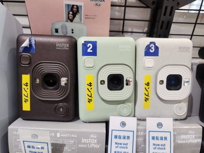 富士miniLiPlay一次成像相机