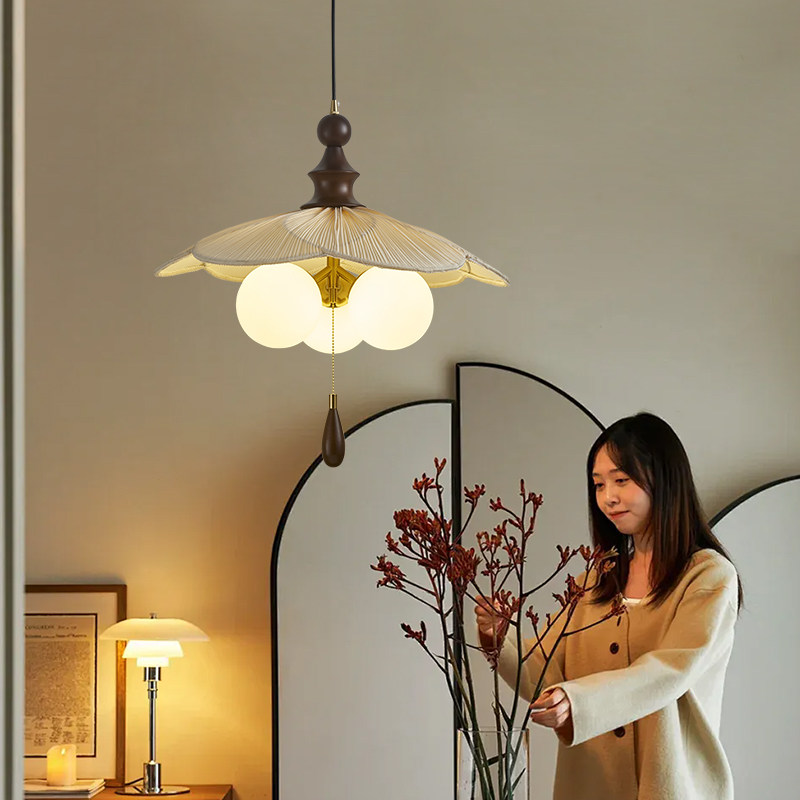 宋代美学餐厅吊灯新中式灯具