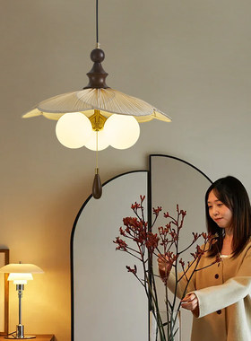 宋代美学餐厅吊灯新中式灯具