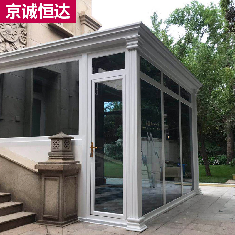 玻璃铝合金隔音窗别墅德高瓦定制图片