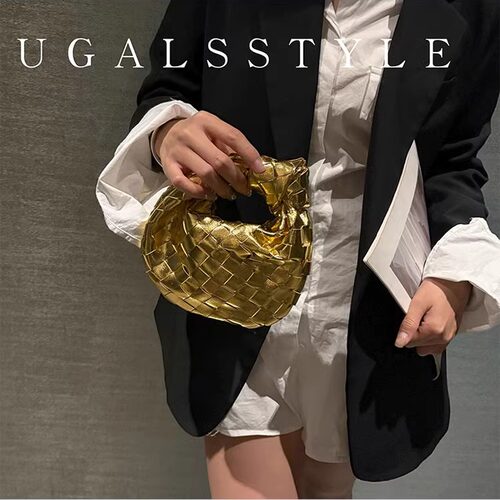 饺子包UGALS手工编织枕头包