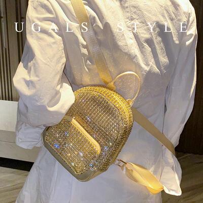 UGALS休闲学生水钻石背包