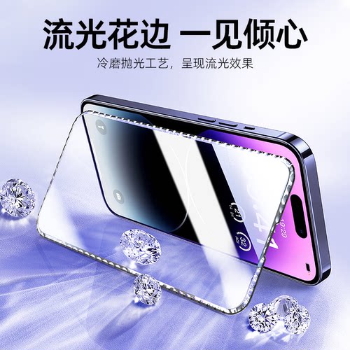 星光钢化膜苹果系列防指纹