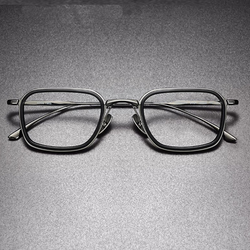气质金属小框钛方形眼镜框男女轻细框商务近视镜架高级感时尚配镜,ZIPPO/瑞士军刀/眼镜,定制成品光学镜,淘宝优惠券,粉丝福利购,淘宝优惠卷