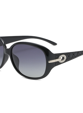 新款个性大脸显瘦圆开车偏光眼镜