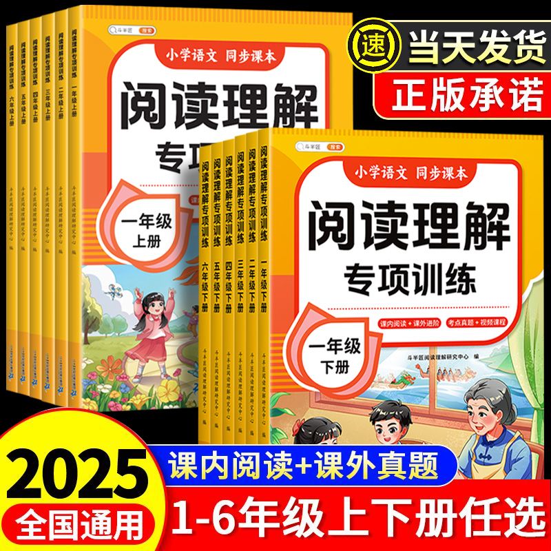 2025版小学语文阅读理解专项训练