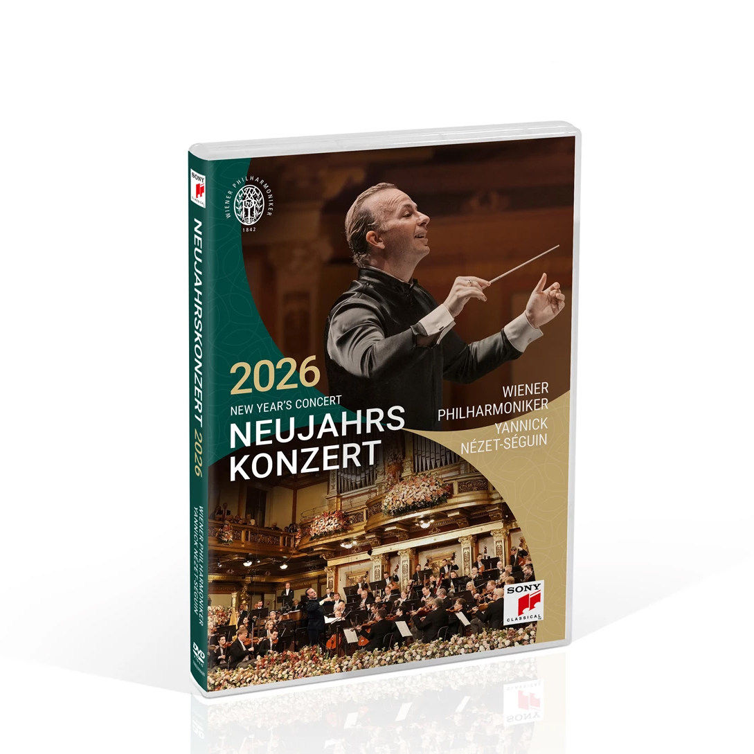 正版进口 2026年维也纳新年音乐会 DVD光碟 雅尼克 欧版