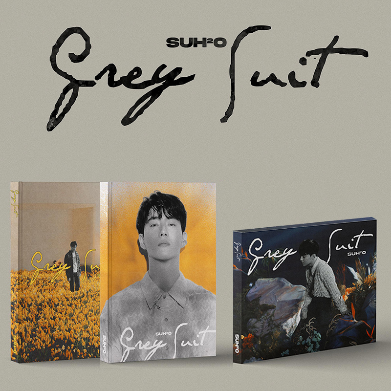 正版现货 EXO 金俊勉专辑 SUHO 迷你2辑 Grey Suit CD 小卡海报