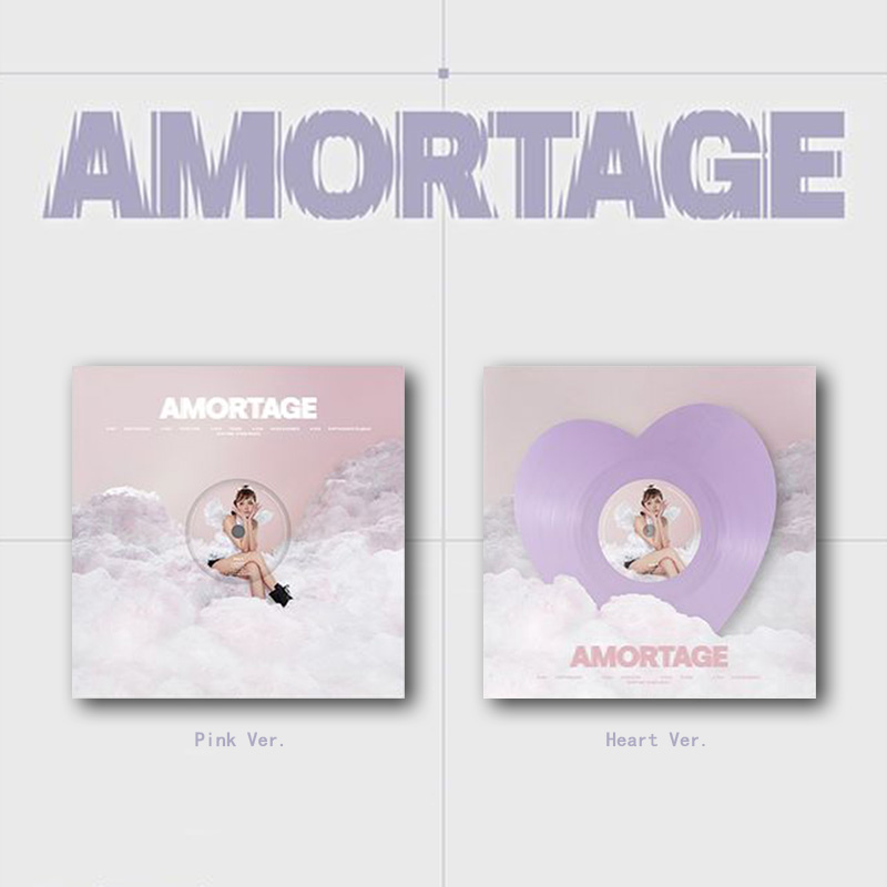 现货Blackpink JISOO 金智秀专辑 AMORTAGE SOLO2彩胶 海报周边
