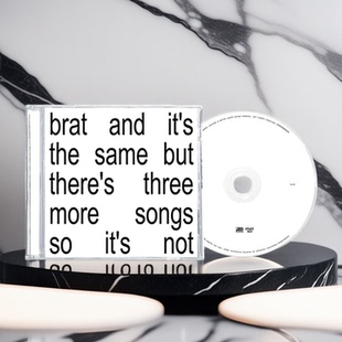 songs Brat same but the XCX专辑 its not 现货 three Charli