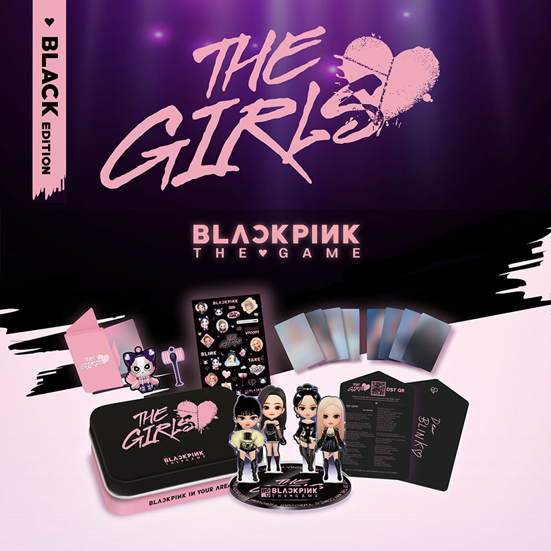 现货blackpink the game 游戏ost the girls官方正版专辑小卡周边