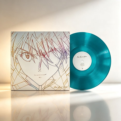 正版 宇多田光 One Last Kiss EVA新世纪福音战士 黑胶唱片LP蓝胶
